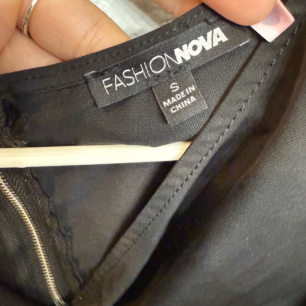Fashion Nova Black Dress